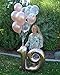 Jumbo 40 Inch Mylar Foil Rose Gold Balloon Number 16, with 5 Confetti Balloons and 5 Rosegold Latex Balloons and Bonus String for Happy Birthday Party Supplies||