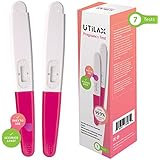 Early Detection Pregnancy Tests [7 Sticks] One-Step Urine Test Kit (HCG) by Utilax: Over 99% Accuracy, Easy to Use - FDA Approved Best Quality &amp; Value (7)