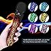 Vibrator Wand Massager Louviva Personal Power Body Handheld Back Neck Massager,Sex Toy for Women with LED Light of Seven Colors USB Rechargeable