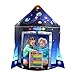 Secura Rocket Ship Kids Play Tent - Unique Space and Planet Playhouse Foldable Pop Up Tent for Indoor & Outdoor
