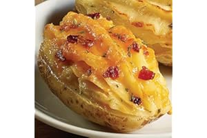 Deliciously Loaded Twice Baked Potatoes, 8-count, 5 oz - Gourmet side dish made with real butter and cheddar cheese. Perfect for steaks, roasts, seafood, and burgers from Kansas City Steak Company.