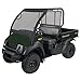 Classic Accessories QuadGear UTV Front Windshield, Fits Kawasaki® Mule 4000, 4010 4x4, 4010 4x4 Diesel, 4010 Trans 4x4 Diesel (2015 Models and Older), Black
