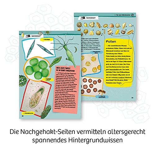 KOSMOS 636050 Entdecker-Mikroskop, Experimentierkasten für Kinder, Schüler Mikroskop, Mikroskop für Kinder ab 8 Jahre, Kinder, kosmos mikroskop – Bild 7