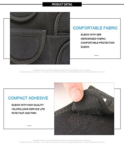 Rungear Tennis Elbow Brace (2 Pack), Tennis & Golfer's Elbow Pain Relief with Compression Pad, Wrist Sweatband - Best Elbow Strap Band for Men and Women - Thumbnail 2