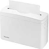 Stardrix Countertop Paper Towel Dispenser, White Hand Towel Holder for Multifold/C-Fold/Z-Fold Towels, Spring Loaded Single Sheet Dispensing, Non-Slip Base, Compact Design for Home or Commercial