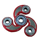 ANTI-SPINNER New Style Fidget Hand Spinner EDC Focus Anxiety Stress Relief Toy (9-Red)