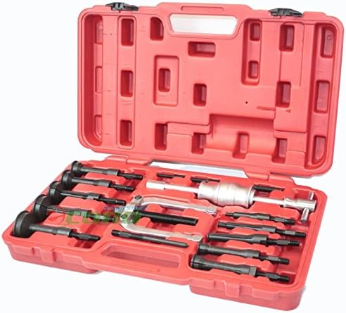 16PC BLIND HOLE PILOT BEARING PULLER INTERNAL EXTRACTOR REMOVAL W/ SLIDE HAMMER