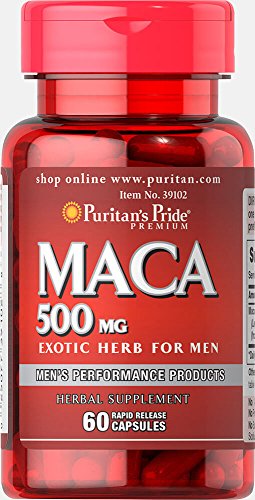 Puritan's Pride Maca 500 mg-60 Rapid Release Capsules Puritan's Pride Maca 500 mg-60 Rapid Release Capsules