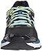 ASICS Women's GT-2000 4 Running Shoe, Black/Pool Blue/Flash Yellow, 7.5 M US
