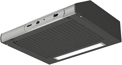 Zanussi ZHT631 X Telescopic Black Stainless Steel Extractor Hood 220 m³/h