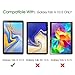 [2 Pack] Galaxy Tab A 10.5 Screen Protector, SPARIN Tempered Glass - Anti-Scratch 9H Hardness HD Clear Screen Protector for Samsung Galaxy Tab A 10.5 inch 2018 Released (SM-T590, SM-T595)