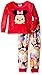 Disney Girls' Big Tsum 2-Piece Pajama Set, Red, 10