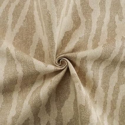 Amazon Com Designer Cotton Zebra Beige Print Home Decorating