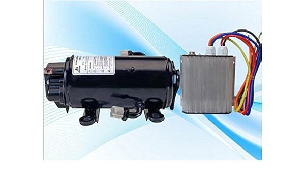 GOWE Brushless dc 24 V EV aire acondicionado compresor auto ...