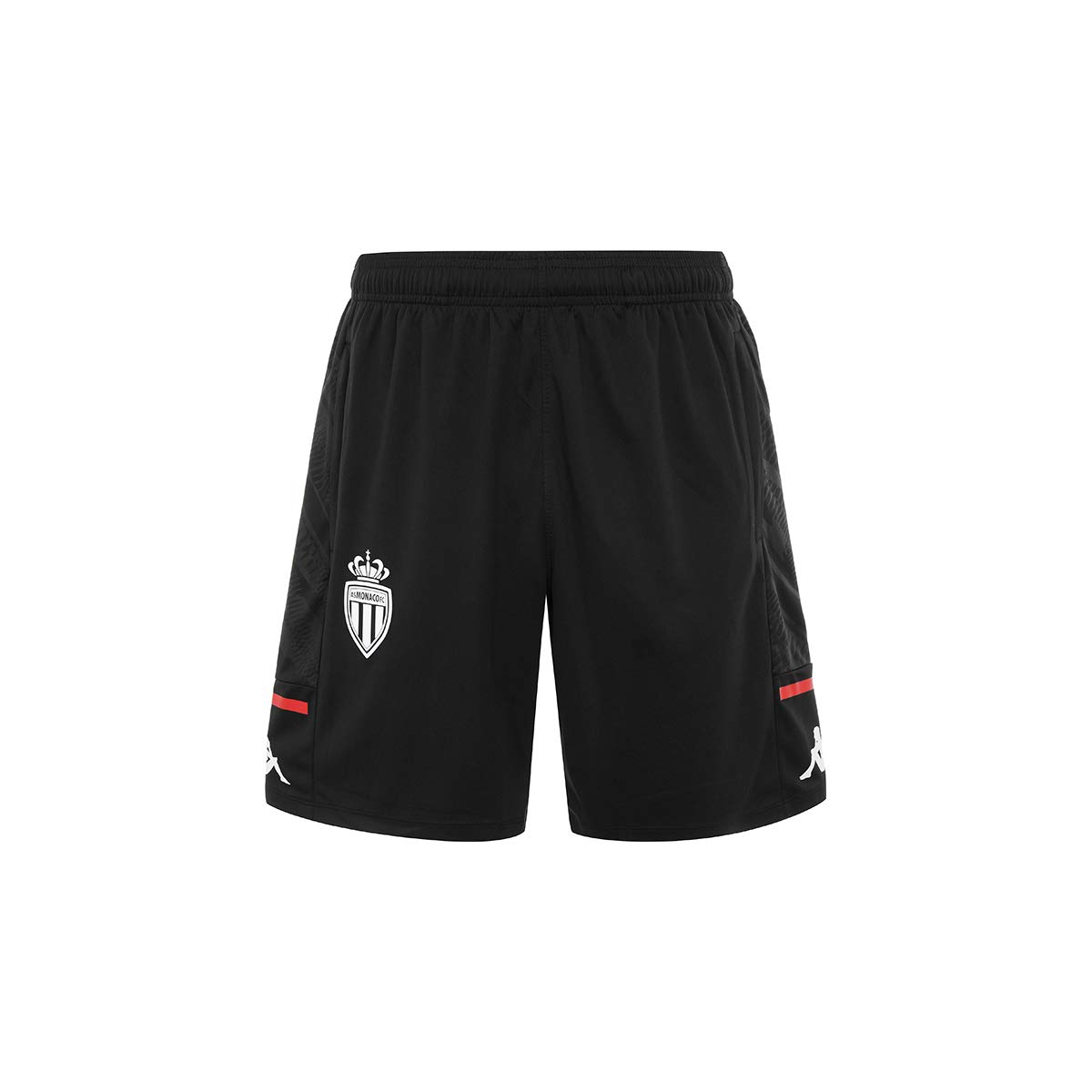 Kappa AHORAZIP PRO 4 MONACO Shorts Mixted Child Black/Red