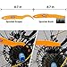 Bike Cleaning Tools Set (9 Pack), Bicycle Clean Brush Kit Suitable for Mountain, Road, City, Hybrid, BMX Bike and Folding Bike Chain/Crank/Sprcket/Tire Corner Rust Blot Dirt Clean | Durable/Practical