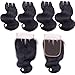 Brazilian Body Wave Human Hair Bundles with Closure(10