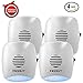 Hoont Ultrasonic Pest Repeller and Deterrent with Night Light - Pack of 4 – Repellent Eliminates All Insects and Rodents - Electric Pest Control for Mice, Bugs, Ants, Mouse, Squirrel, Etc. [UPGRADED]