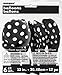 Unique Industries Polka Dots Black Latex Balloons, 12