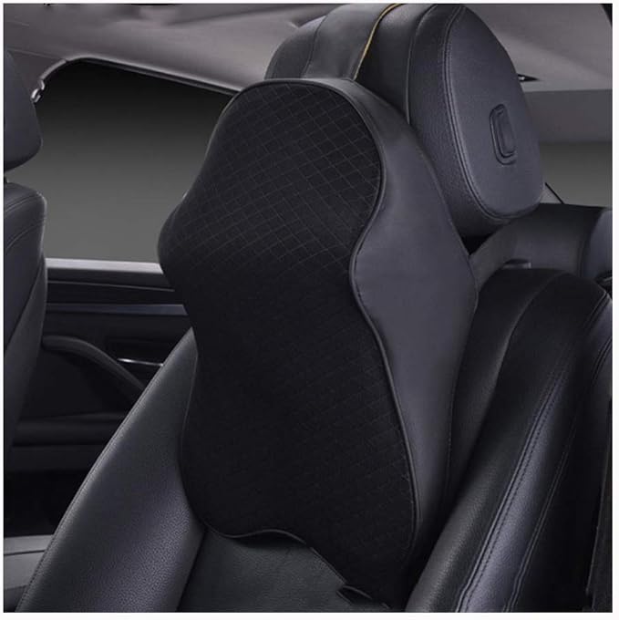 Car Headrest,3D Memory Foam Car Neck Pillow Adjustable Head Restraint