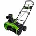 Greenworks 40V (75+ Compatible Tools) 20” Brushless Cordless Snow Blower, Tool Only, Green