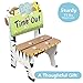 Fantasy Fields - Sunny Safari Animals Thematic Kids Time Out Chair | Imagination Inspiring Hand Painted Details Non-Toxic, Lead Free Water-based Paint