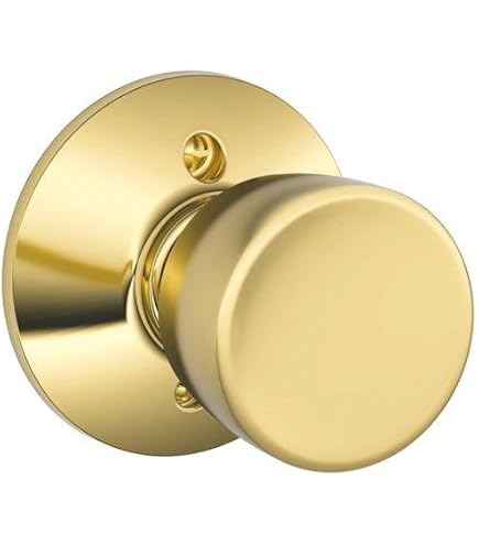 Schlage F40 V GEO 605 Georgian Door Knob, Bed & Bath Privacy Lock...