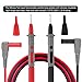Micsoa Multimeter Test Leads Set of 8 with Alligator Clips, Banana to Plugger Mini Hooks, Volt Meter Leads