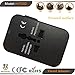 Travel Adapter, Trvaadpta Universal All in One International Worldwide Wall Charger AC Power Plug Adapter with Dual USB Ports for USA EU UK AUS 180 Countries