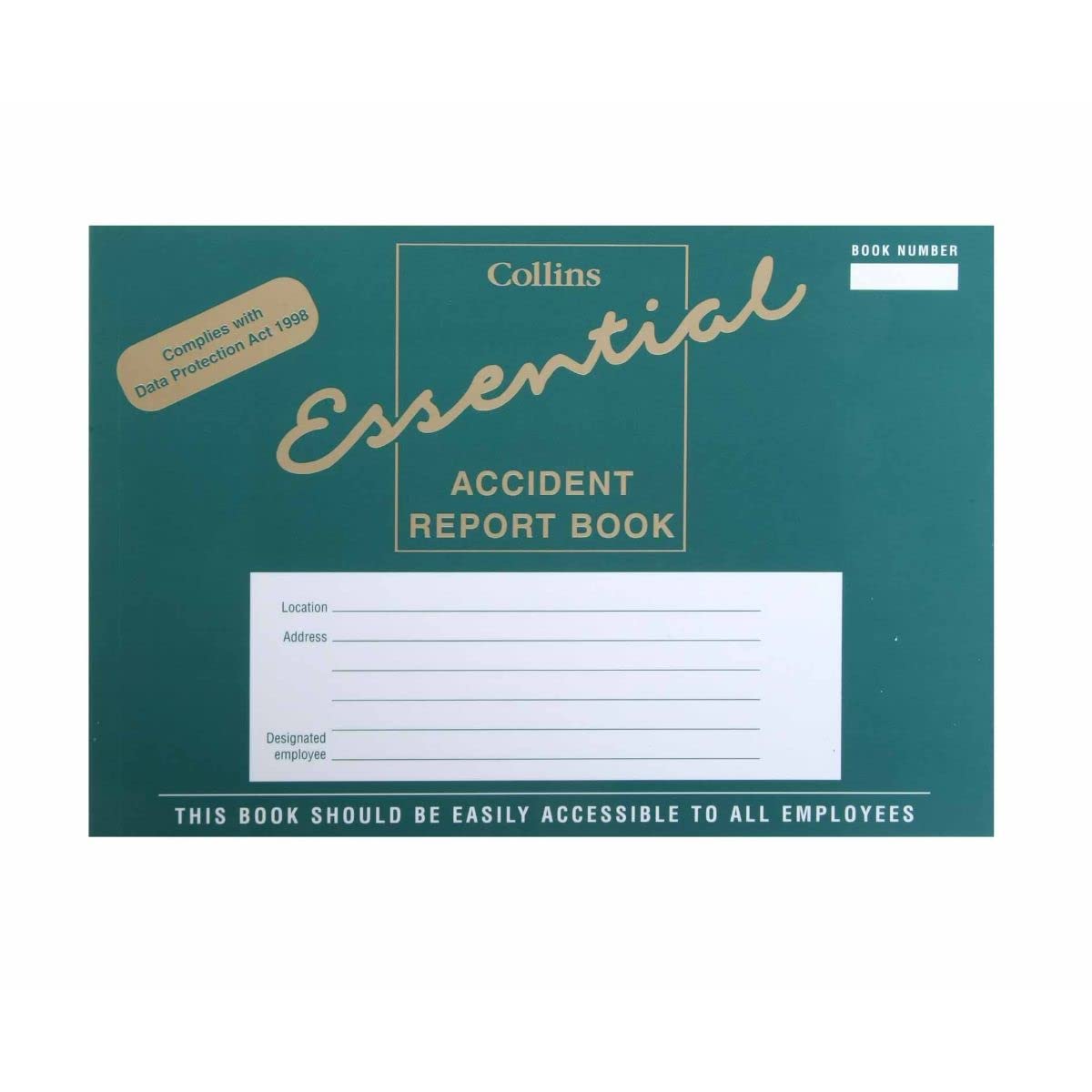 Collins ARB2 Essential Accident Report Book, Green