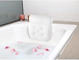 AIBAOBAO Bath Pillow for Head Neck Shoulder 4D Air Mesh 7 Suction Cups Hot Tub view 3