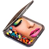 Miss Sweet Compact Mirror for Purse Pocket Mirror True Image & 10X Magnification