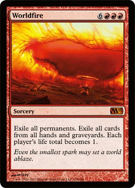 Magic: the Gathering - Worldfire (158) - Magic 2013