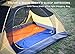 Ultra-Lightweight Sleeping Bag Terra Hiker with Extended Length and Compression Bag for Camping, 30 x 76 inches (W x D), 1.65 lbs