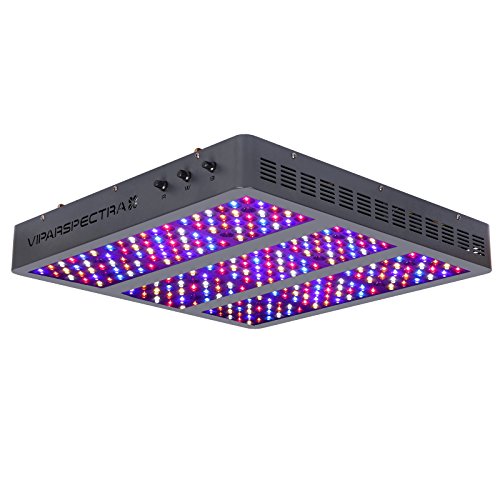 VIPARSPECTRA Dimmable Reflector Series 1350W LED Grow Light – 3 Dimmers 12-Band Full Spectrum for Indoor Plants Veg/Bloom