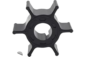 HeuroFosh 18-3066 Water Pump Impeller for Yamaha 6 8 HP 6C 6D 8C 2 Stroke Outboard Motors 6G1-44352