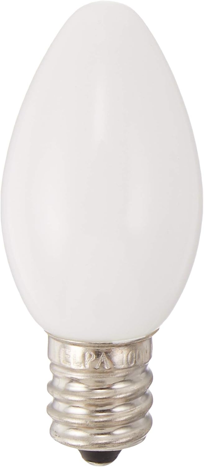 Elpa エルパ Led電球ローソク形e12 電球色 屋内用 省エネタイプ Ldc1l G E12 G301 朝日電器 Led電球 通販 Amazon