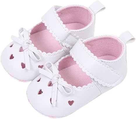 Amazon Com Hot Sale Kstare Baby Shoes Infant Baby Girls Bowknot Soft Sole Anti Slip Crib Shoes 0 6 M White Baby
