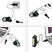 Bike Light, Arespark Super Bright Waterproof Bicycle Light, 550 LM USB Rechargeable Front and Rear Bike Light Set, with 120 DB Loud Horn, 1200mah Lithium Battery, 3 Light Mode Options