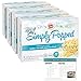 Simply Popped Microwave Popcorn by Jolly Time with 1 Free Recipe Card (Simply Popped - Pack of 4)