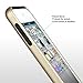 ULAK iPod Touch 6th Generation case,iPod 6 Cases, Dual Layer Slim Protective Hybrid iPod Touch Case Hard PC Cover for Apple iPod Touch 5 6th Generation (Champagne Gold + Black)
