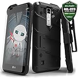 LG Stylo 2 Case, Zizo [Bolt Series] with FREE [LG Stylo 2 Screen Protector] Kickstand [Military Grade Drop Tested] Holster Belt Clip- LG Stylo 2 LS775