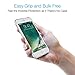 Just Mobile TENC Case for iPhone 7 Premium Advanced Transparent Full Coverage Super Slim 10x Scratch Resistant Flexible Durable - Crystal Clear