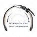 iStrap Leather Watch band Alligator Grain Calfskin Replacement Strap Stainless Steel Buckle Bracelet for Men Women-18mm 19mm 20mm 21mm 22mm 24mm-Black Brown