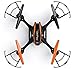 UDI RC U842 6-Axis Gyro 2.4Ghz Falcon RC Quadcopter with HD Camera, Black