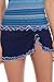 Profile by Gottex Women's Blue Lagoon Skirted Hipster Bikini Bottom