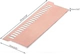 Ghulumn 4 Pieces Pure Copper RAM Heatsink Laptop Gaming PC Memory Cooling 0.5mm view 5