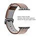 Gonyou Nylon Watch Band 42mm Woven Replacement Strap with Classic Square Metal Buckle for Apple Watch iWatch Series 3 Series 1 / 2 Sport & Edition (Nylon Brown Stripe42)