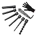 Curling Wand, Accellorize 6 in 1 Curling Iron Hair Curler Set with 6 Interchangeable Barrels and Heat Resistant Glove
