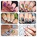 BORN PRETTY Nail Art Stamp Templates Halloween Christmas Flower Spring Garden Stamping Image 5Pcs Rectangle Stamp Plates Set